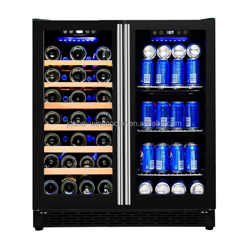 Wine Beer Fridge Dual Zone - Airo 120V 66 Şişe Kapasiteli Şarap