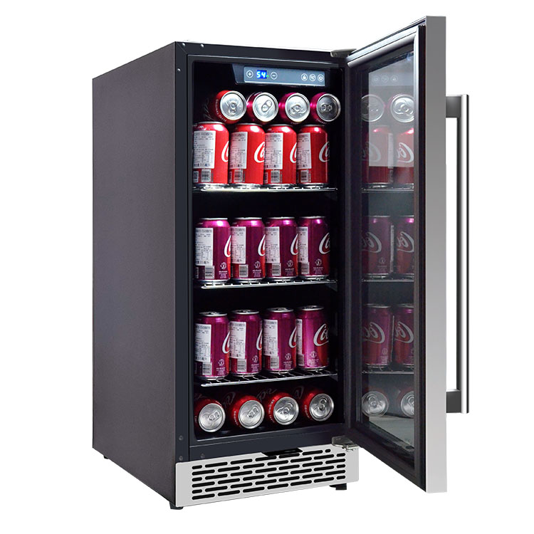 Wine Beer Fridge Dual Zone - Oem Küçük İçecek Bar Buzdolabı Özel