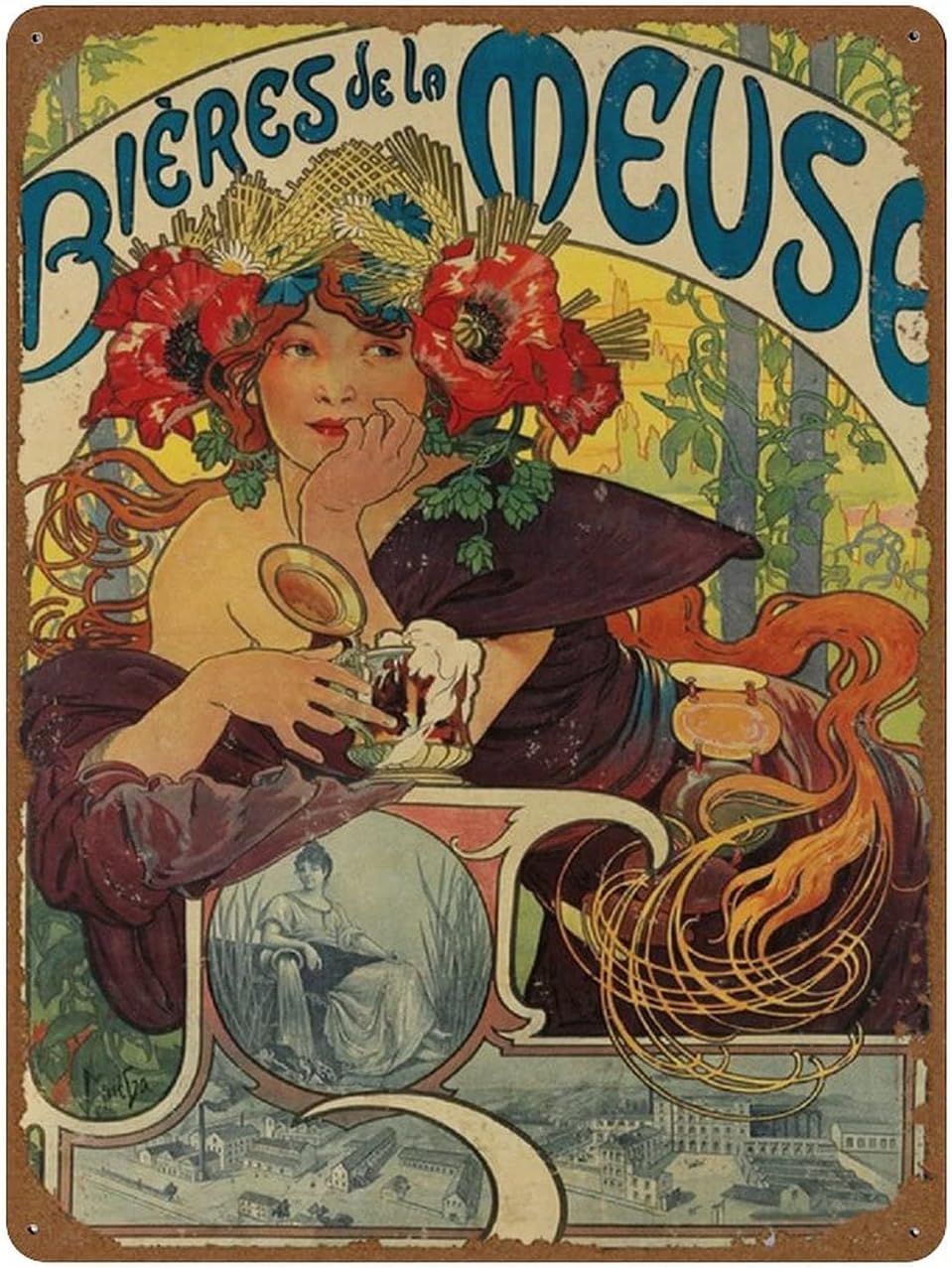 Wine Beer Mart - Bières De La Meuse Fransa 1897
