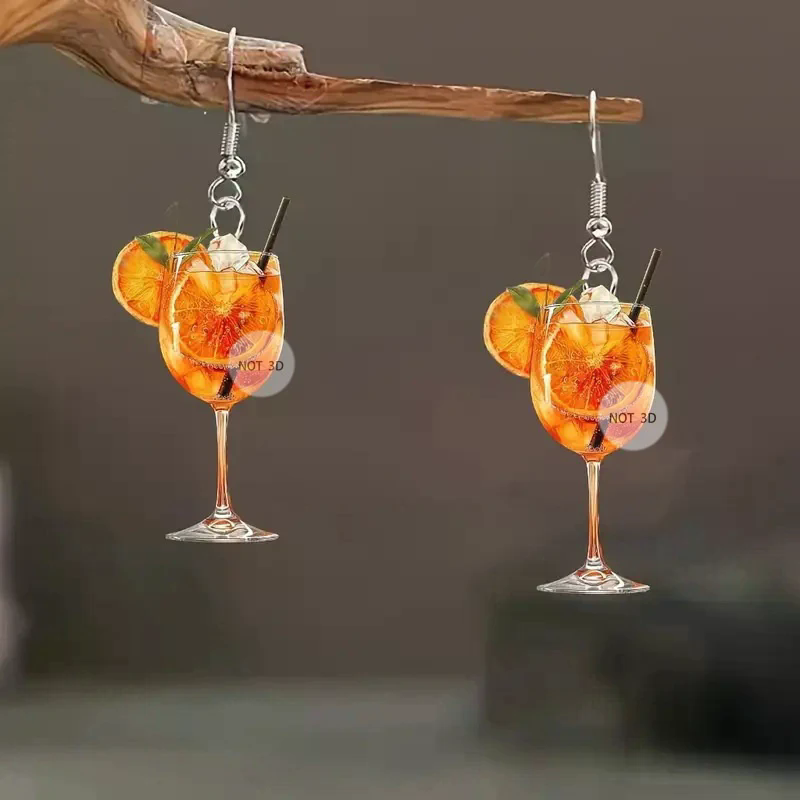 Wine Beer Festival - Bira Festivali Şarap Kadehi Portakal Suyu