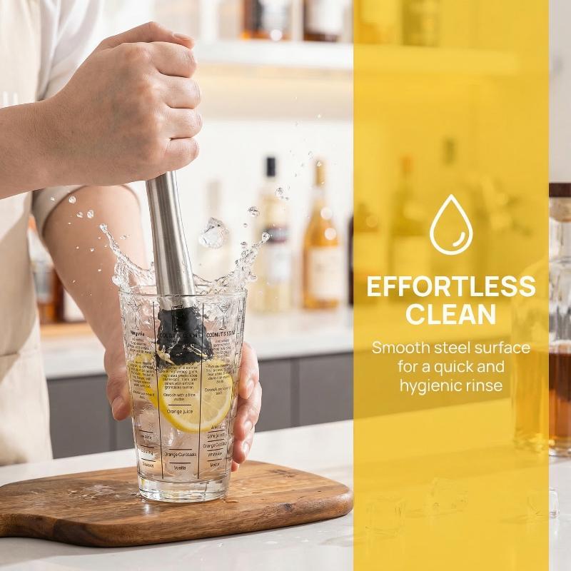 Muddler Cocktail Bar - Ağır Hizmet Tipi Buz Çekici Kokteyl