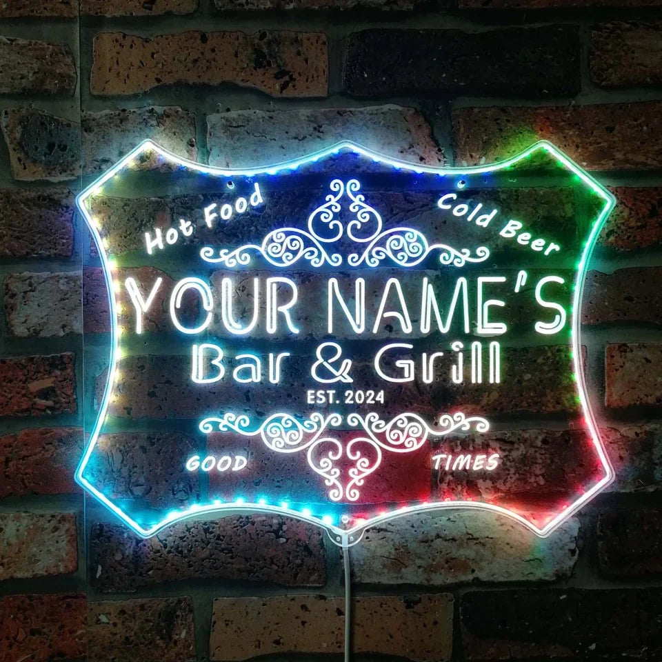 Wine Beer Name - Kişiselleştirilmiş Adınız Bar ve Izgara Bira