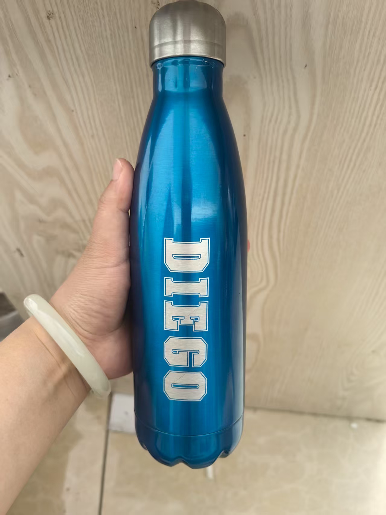 Wine Beer Name - Özel Metin/Logo Baskılı Adı Soğuk Sıcak