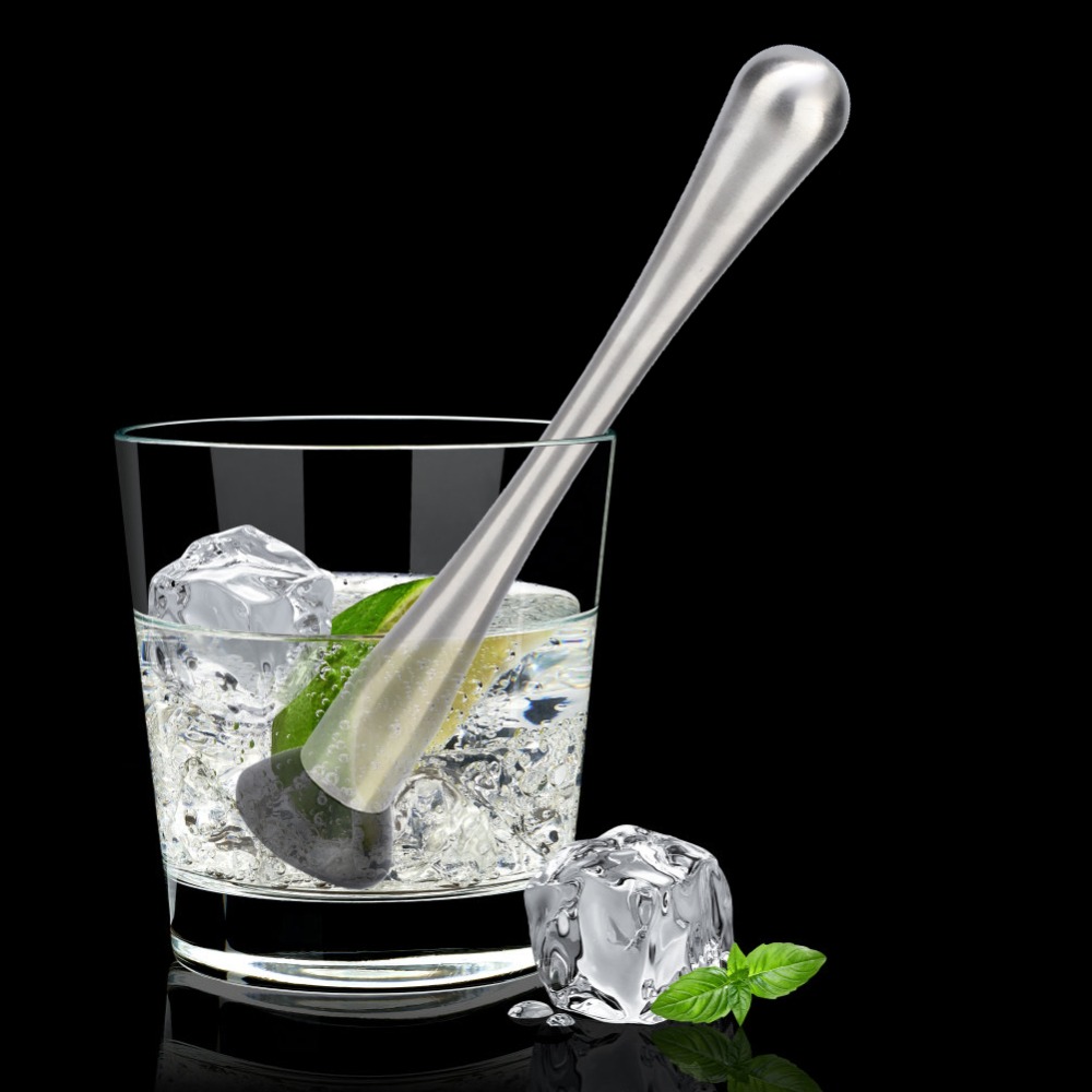 Muddler Cocktail Bar - Profesyonel Sağlam Yapılı Kokteyl Ezici Kolay