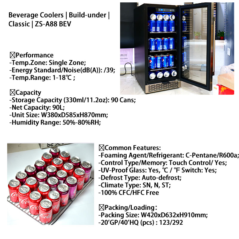 Oem Küçük İçecek Bar Buzdolabı - Wine Beer Fridge Dual Zone incelemesi ve fiyatı