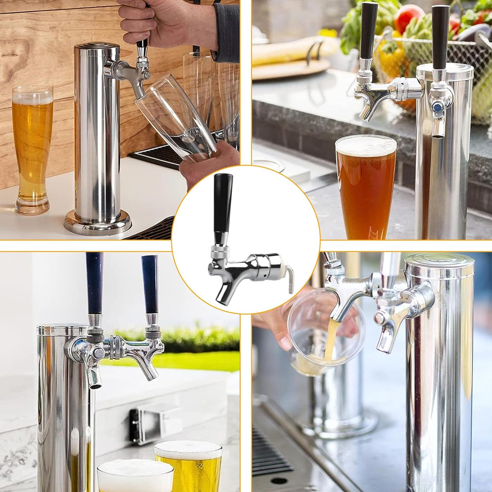 Taslak Bira Musluğu, Krom Kapl - Wine To Beer incelemesi ve fiyatı