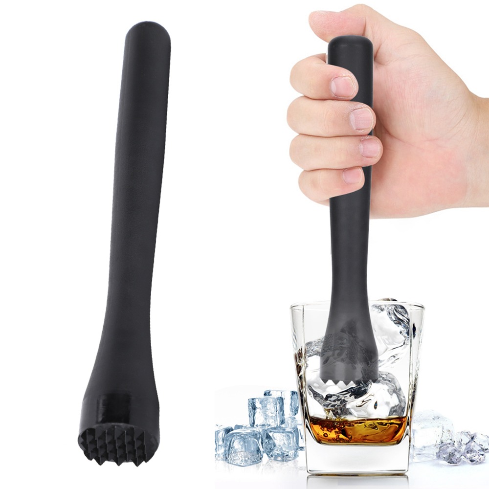 Dayanıklı Siyah Kokteyl Ezici  - Muddler Cocktail Bar incelemesi ve fiyatı