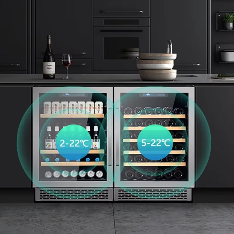 48 Şişelik Şarap Dolabı Çift C - Wine Beer Fridge Dual Zone incelemesi ve fiyatı