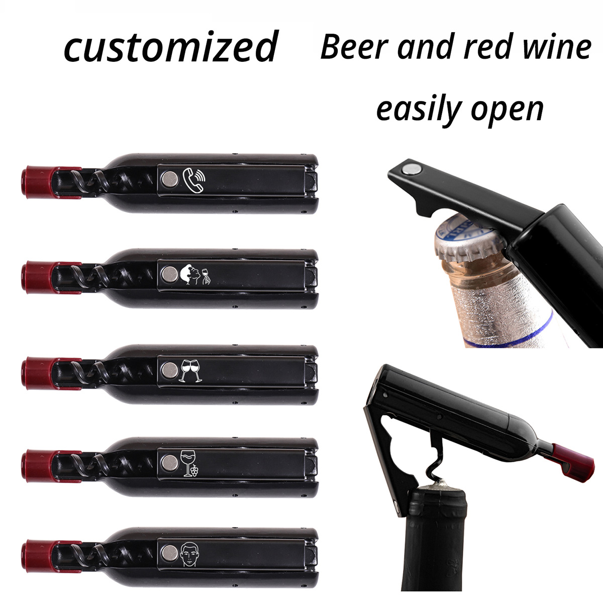 Kişiye Özel İsimli Şarap Açaca - Wine Beer Name incelemesi ve fiyatı