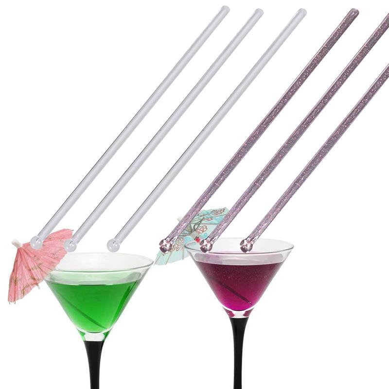 100 Adet Şeffaf Kokteyl İçecek - Muddler Cocktail Bar incelemesi ve fiyatı