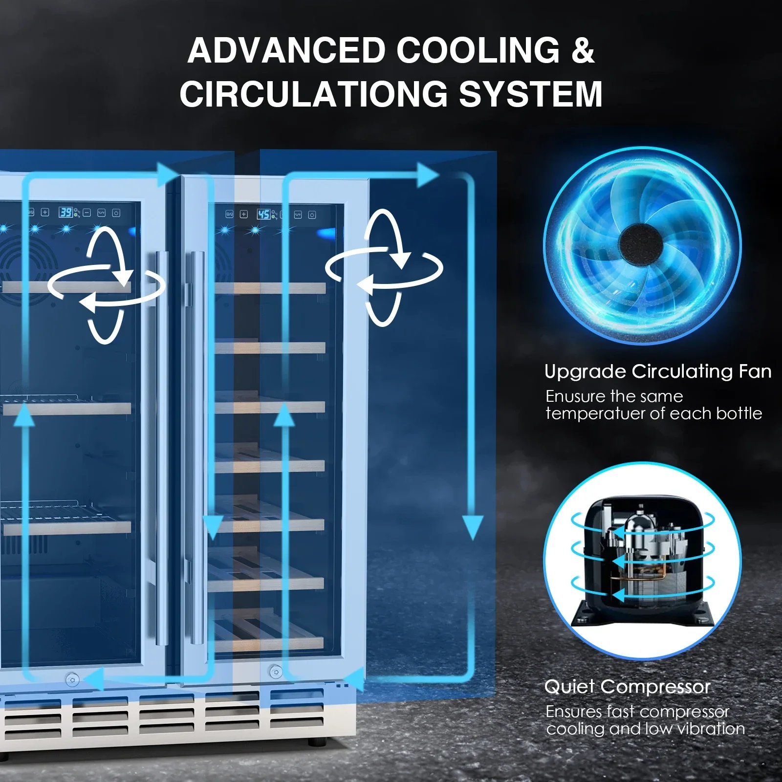 Şarap ve İçecek Buzdolabı 24 İ - Wine Beer Fridge Dual Zone incelemesi ve fiyatı