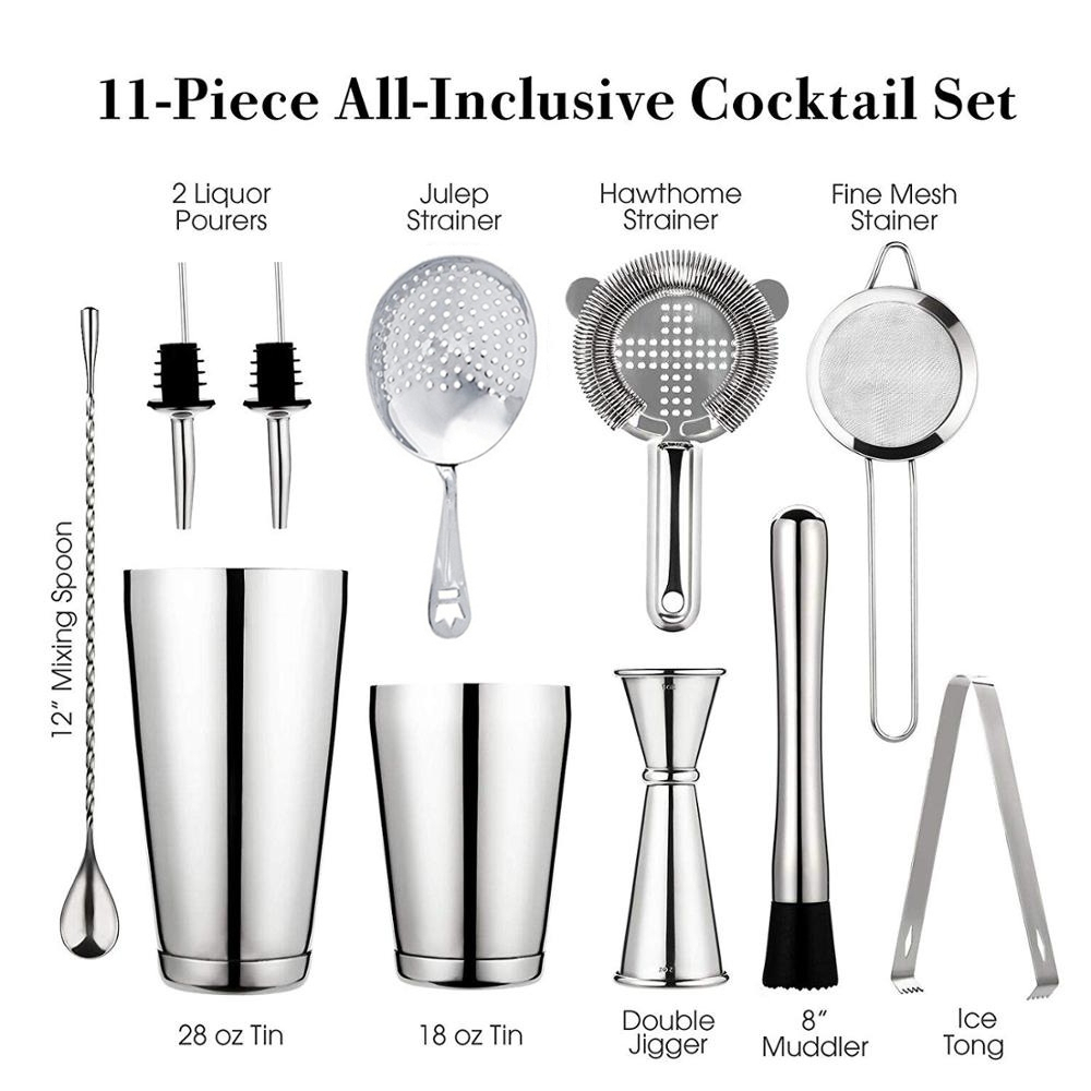 Kokteyl Shaker Bar Seti: 2 Ağı - Muddler Cocktail Bar incelemesi ve fiyatı