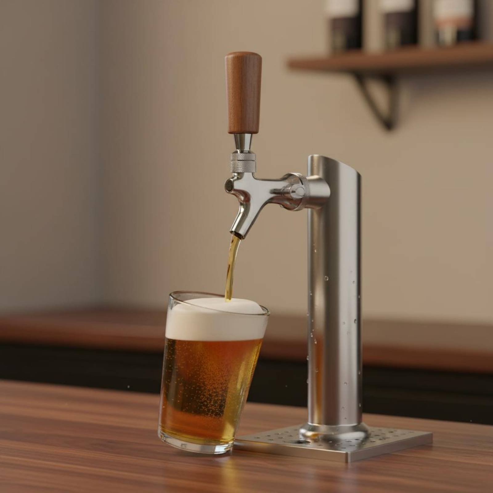 Kısa Ahşap Bira Kolu Masif Ahş - Wine To Beer incelemesi ve fiyatı