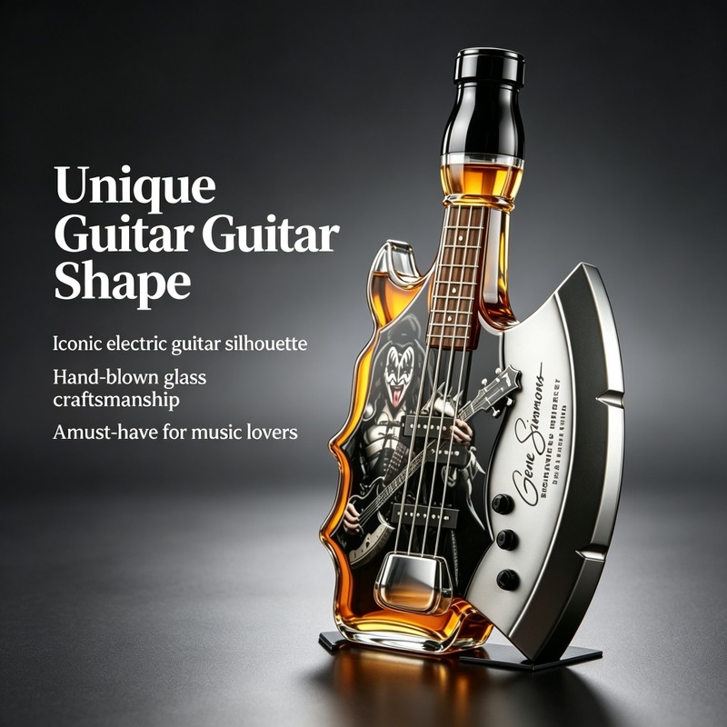 Yaratıcı Gitar Şeklinde Cam Vi - Wine Beer And Spirits incelemesi ve fiyatı
